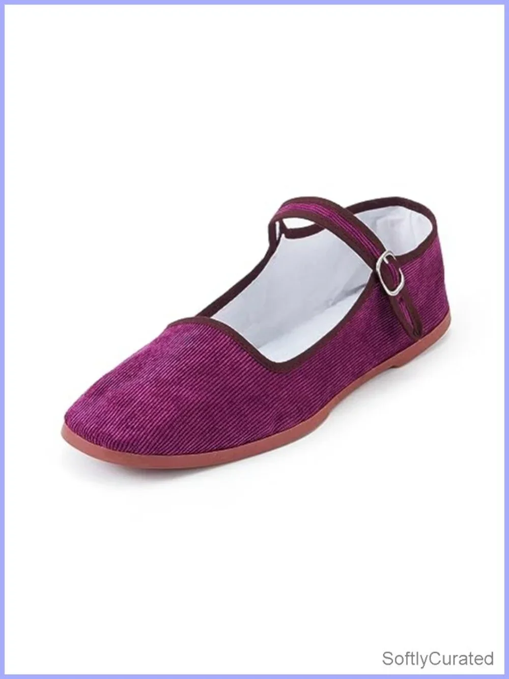 Womens China Flats Cotton Mary Janes Tai Chi Shoes Casual